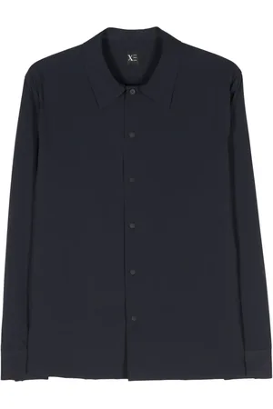 Xacus Press-stud longsleeved shirt