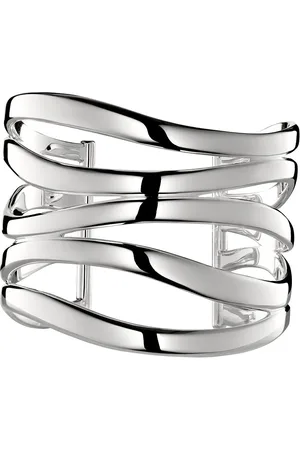 Christofle Rivage sterling cuff bracelet