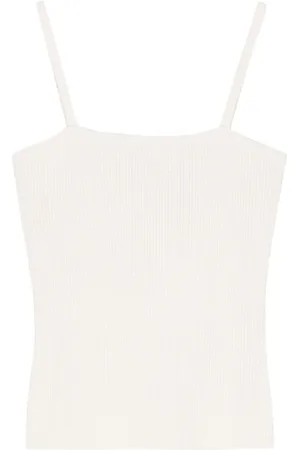 Rohe Square-neck ribbed-knit tank top