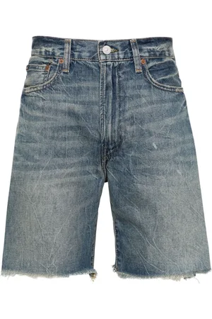 Ralph Lauren Distressed denim shorts