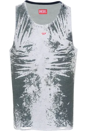 Diesel Embroidered-logo tank top