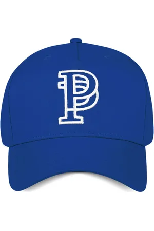 Purple Brand Monogram-embroidered cotton-twill cap