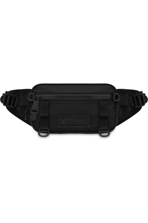 Moschino Logo-appliquéd belt bag