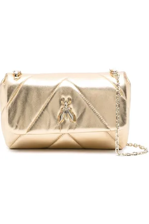 Patrizia Pepe Padded leather cross body bag