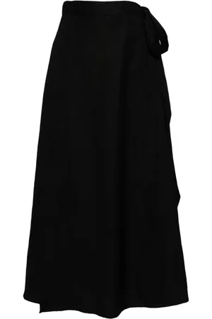 Voz Wrap around maxi skirt