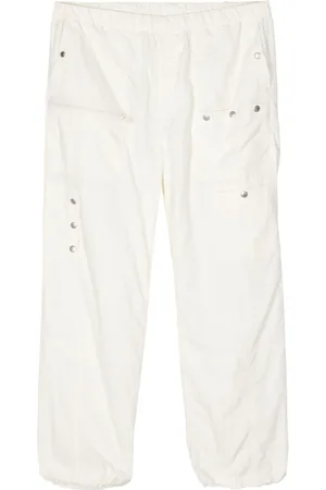 UNDERCOVER Logo patch-pocket straight-leg trousers