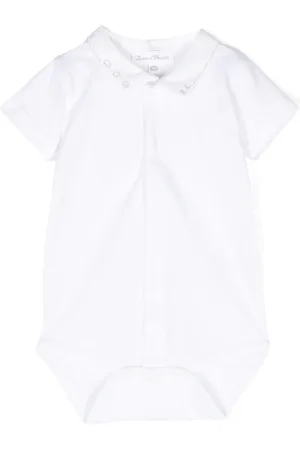 Tartine Et Chocolat Embroidered-motif jersey body