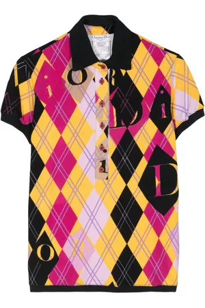 Dior 2004 logo-print polo top