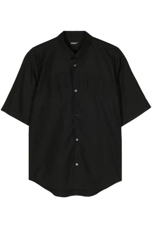 UNDERCOVER Embroidered-motif poplin shirt