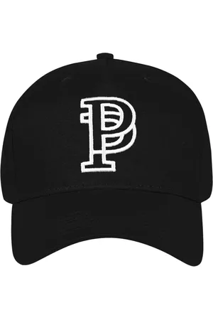 Purple Brand Monogram-embroidered cotton-twill cap