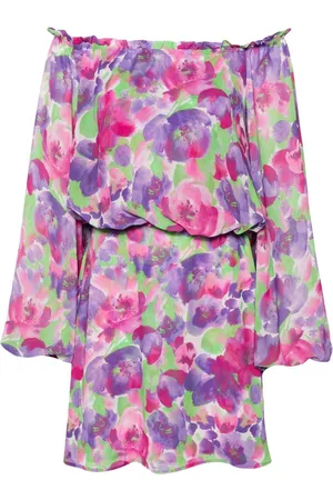 ROTATE X Reina Olga floral-print minidress