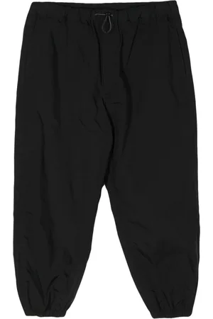 Comme des Garçons Elasticated-ankles cropped trousers
