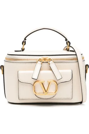 VALENTINO GARAVANI VLogo leather tote bag