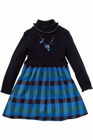 Familiar Bow-embellished panelled dress