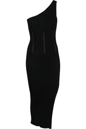 Twin-Set Ribbed-knit midi dress