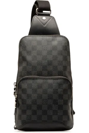 LOUIS VUITTON 2017 Damier Graphite Avenue Sling crossbody bag