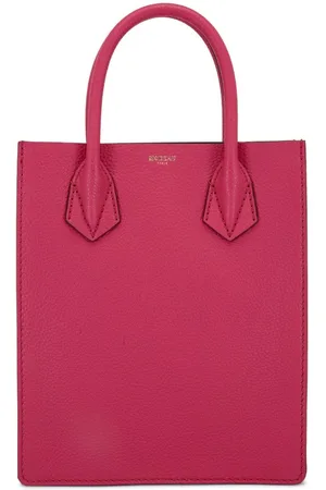 MOREAU Engraved-logo leather tote
