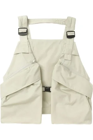 LEMAIRE Multi-pocket gabardine waistcoat