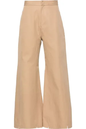 Niccolo Pasqualetti Tegola seam-detail flared trousers