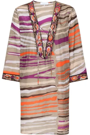PUCCI Pre-Owned Abstract-print mini dress