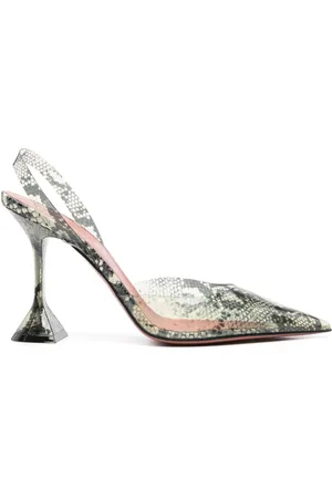 Amina Muaddi Holli 95mm slingback pumps