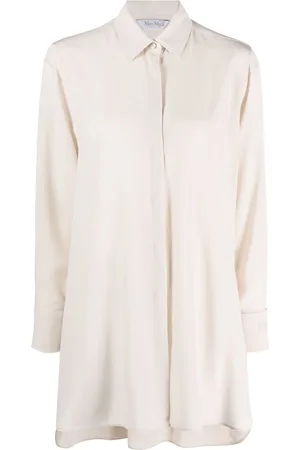 Max Mara Long-sleeve silk shirt