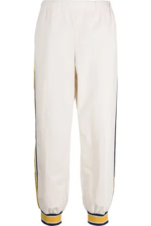 Gucci Stripe-detail elasticated track pants