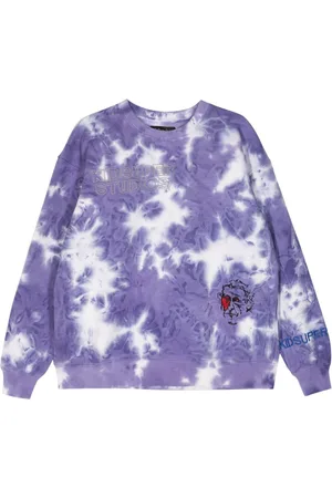 KIDSUPER STUDIOS Tie-dye embroidered sweatshirt