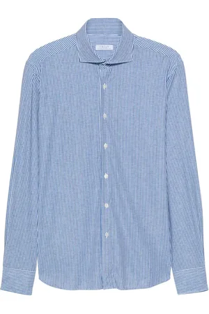Orian Striped stretch shirt