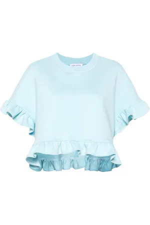 Ioana Ciolacu Baby Peony ruffled swetashirt