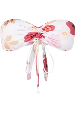 CLUBE BOSSA Percy floral-print bikini top