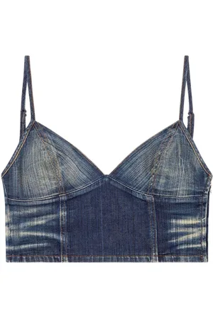 Diesel De-Fulvy-Top-D denim top
