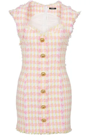 Balmain Miami tweed mini dress