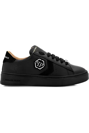 Philipp Plein Arrow Force leather sneakers