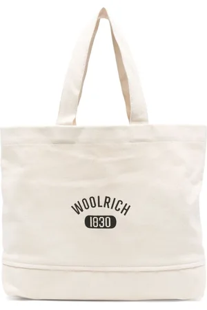 Woolrich Logo-print canvas tote bag