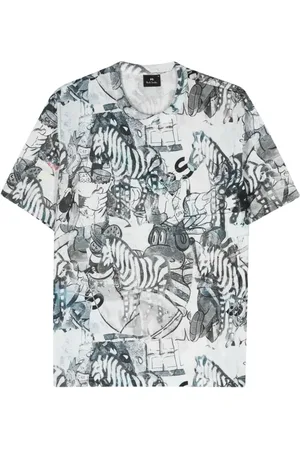 Paul Smith Cartoon-print cotton T-shirt