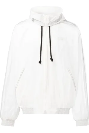 Reebok Logo-embroidered hooded jacket