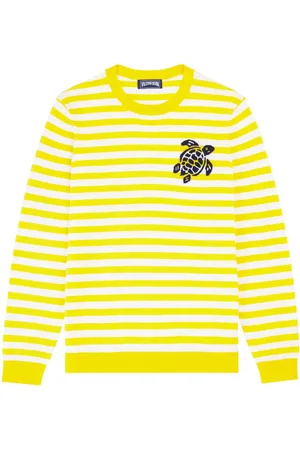 Vilebrequin Logo-embroidered striped sweatshirt