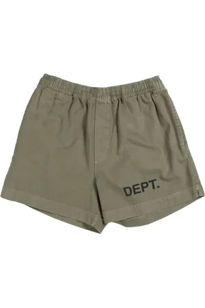 GALLERY DEPT. Logo-print cotton shorts