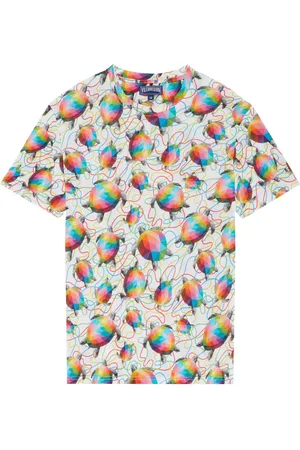 Vilebrequin X Okuda San Miguel turtle-print T-shirt