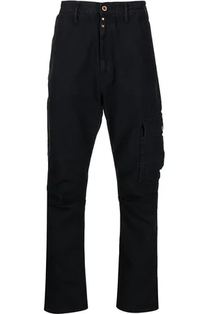 KAPITAL Ringoman straight cargo trousers