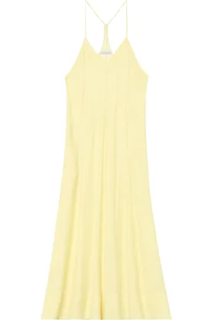 JOHN ELLIOTT Racerback silk midi dress