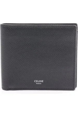 Céline 2000s logo-stamp folded leather wallet
