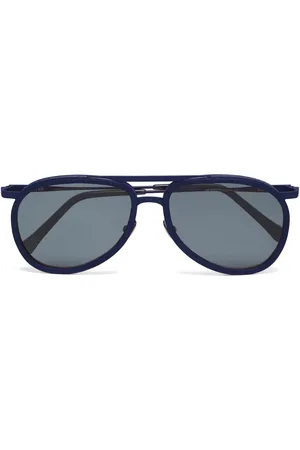 Vilebrequin X Shelter pilot-frame sunglasses