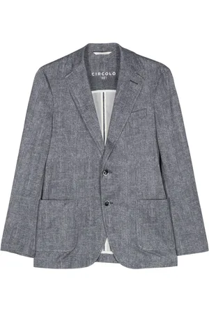Circolo Herringbone-pattern blazer