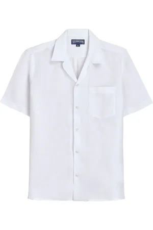 Vilebrequin Camp-collar linen shirt