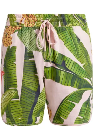 Farm Rio Banana Leaves shorts