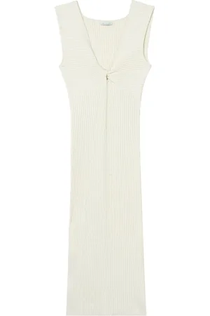 JOHN ELLIOTT Piper ribbed midi dress