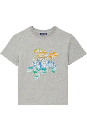 Vilebrequin Turtle-print organic cotton T-shirt