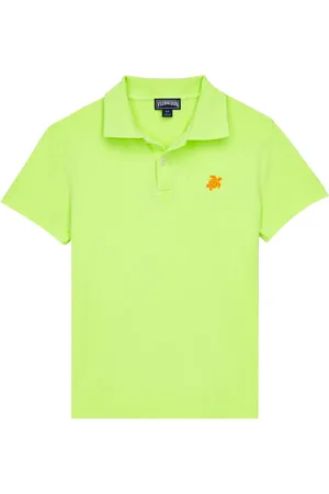 Vilebrequin Logo-embroidered cotton polo top